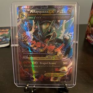 Pokemon Mega Rayquaza EX 61/108 Mint Condition